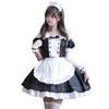 Горничная Хэллоуин бант пуговица короткое фото школа школьный культурный носки [RPFLQ] наряд, костюм, косплей, с открытыми плечами, Лолита, Лолита, галстук, костюм,