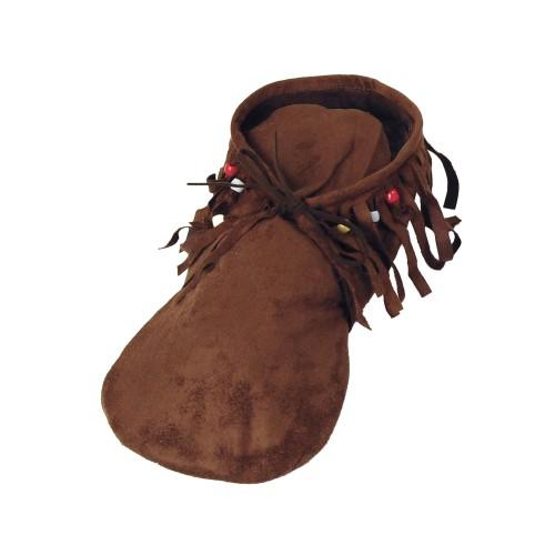Bristol Novelty Мужские кожаные мокасины в стиле хиппи