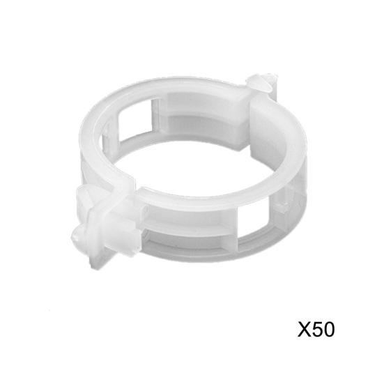 50Pcs Plastic Vine Plants Vegetables Support Clip Garden Greenhouse Holder Tool