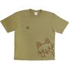 Nontan BIG T-shirt Akanbe Sand Khaki M Size