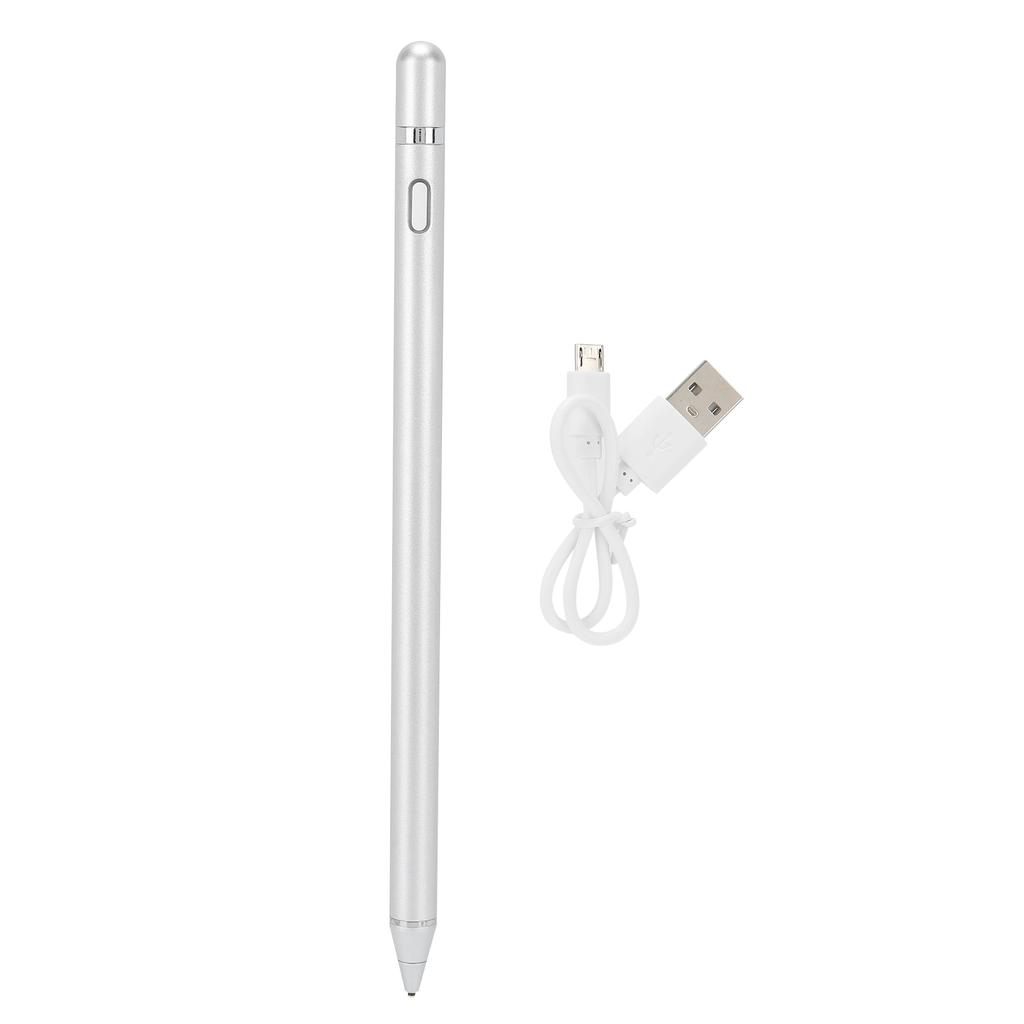 Стилус емкостный универсальный емкостный сенсорный стилус для Android IOS WYH0001 серебристый