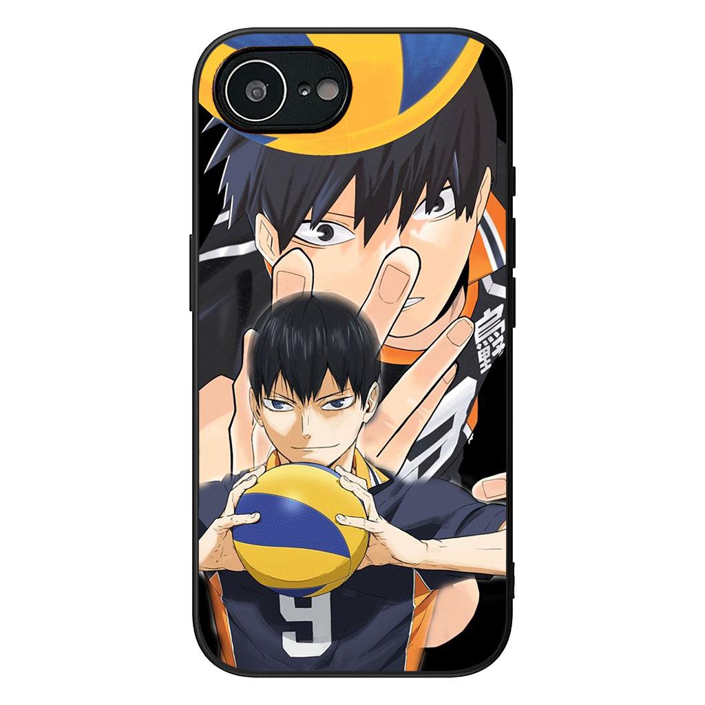 Cover for Apple iPhone 16 15 14 Plus 13 12 Mini 17 Pro Max + ProMax 16E Air Phone Case Karasuno Tobio Kageyama Haikyuus