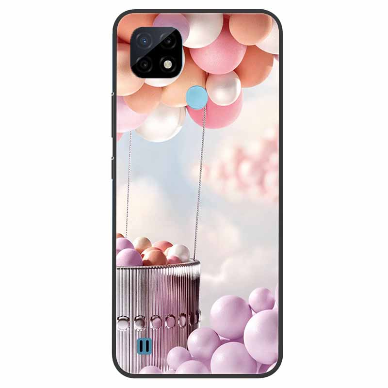 Для Realme C21 чехол противоударный мягкий силиконовый чехол из ТПУ для Realme C31 C21Y C25S C25 чехлы для телефонов Realme C21 C31 милый мультфильм