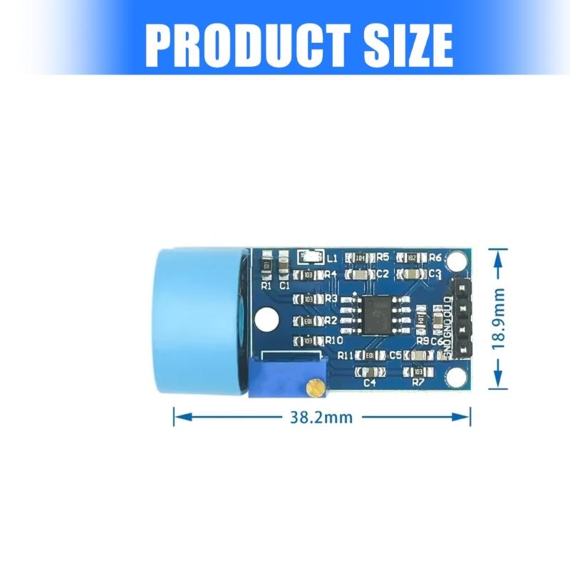 High Precise 5A Alternating Current Transform Module with Active Output for Energy Monitoring Systems Industrial Automation