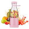380ml Portable Mini Electric Blender Juicer Cup Rechargeable for Smoothie Milkshake Juice Food for Travel Sports Kitchen Office