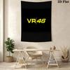 Rossi Rush Wall Tapestry Aesthetic Wall Hanging Printed Fabric Blanket Decorative Tapestries for Bedroom Living Room Home Decor