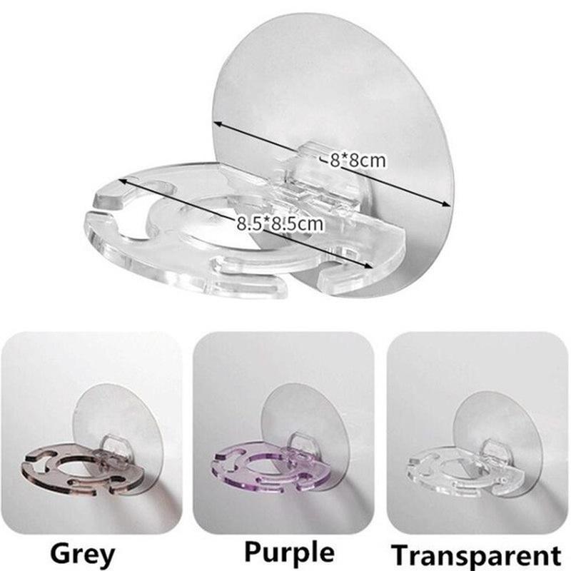 1 шт. пластиковый самоклеящийся держатель для зубных щеток настенный держатель для бритвы для зубной пасты