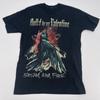 Футболка Bullet For My Valentine Черная Scream Aim Fire 2008 Концертный тур BO937 Унисекс Футболка