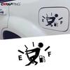 Car Stickers Pull Fuel Tank Pointer Reflective Vinyl Funny Sticker High Gas Decal Fuel Gage Empty Stickers Decal Auto Exterior