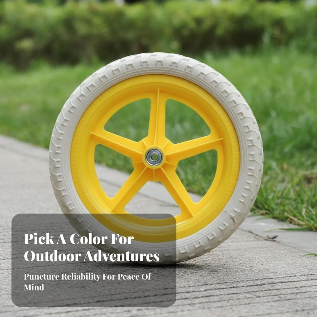 Solid Balance Bike Replacement Wheel | Molded grip Blocks, Wheels, for