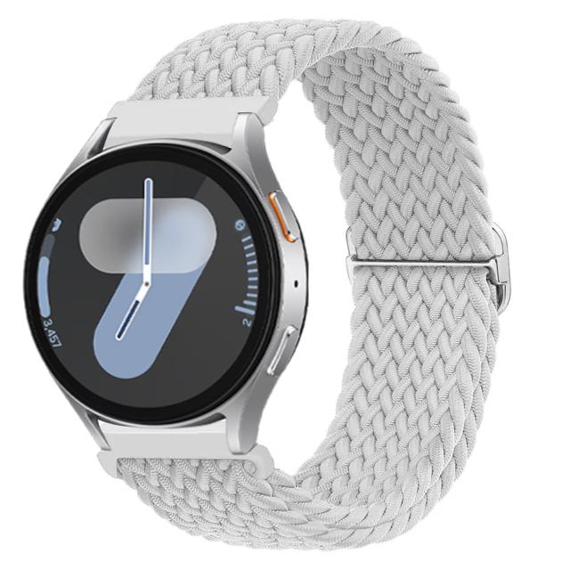 Ремешки Для Samsung Galaxy Watch 4/7/FE/6/5 Pro/6 Classic/Gear s3 20 мм 22 мм Плетеный ремешок-браслет correa Huawei GT 2e 3 4 5 Band