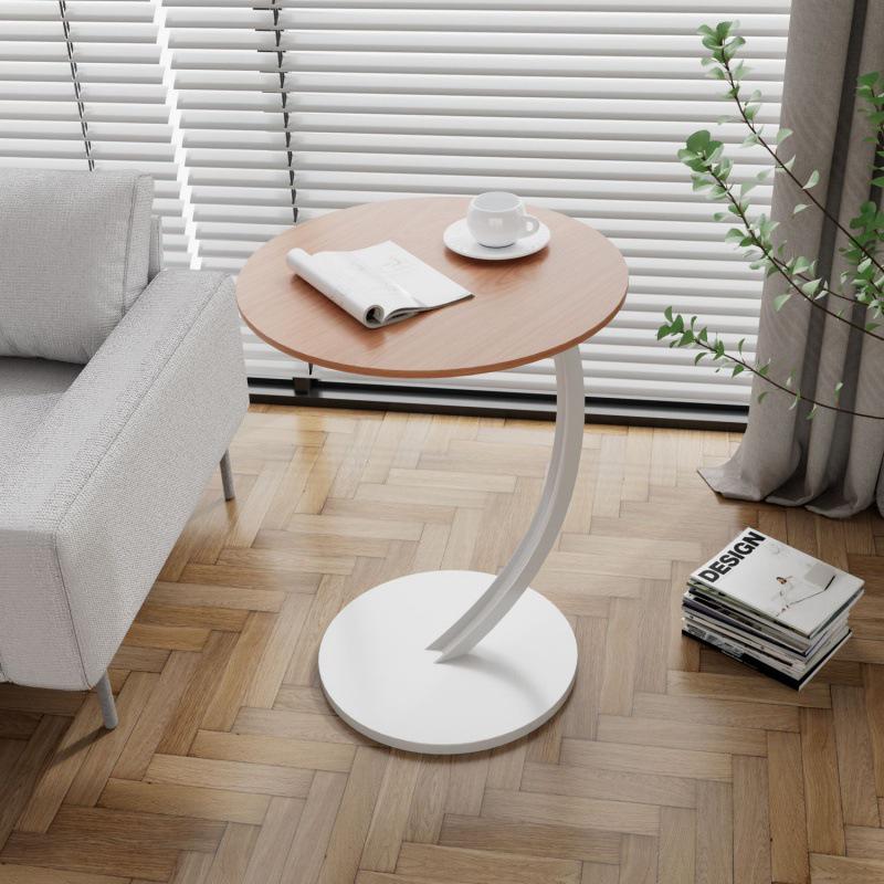 Trendy Mini Round Coffee & Side Table – Ideal for Living Room, Bedroom, or Sofa Corner