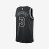 Nike Мужская футболка NBA San Antonio Spurs Келдон Джонсон №3 Swingman Черная DO9453-011