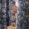 American Light Luxury Retro Atmosphere Decorative Fabric Curtains Finished Bedroom Living Room High-End Curtains