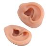Силиконовая модель уха Реалистичная Гибкая Многоразовая Левое Правое Ухо Модель для Практики Пирсинга для Серег Наушников Дисплей