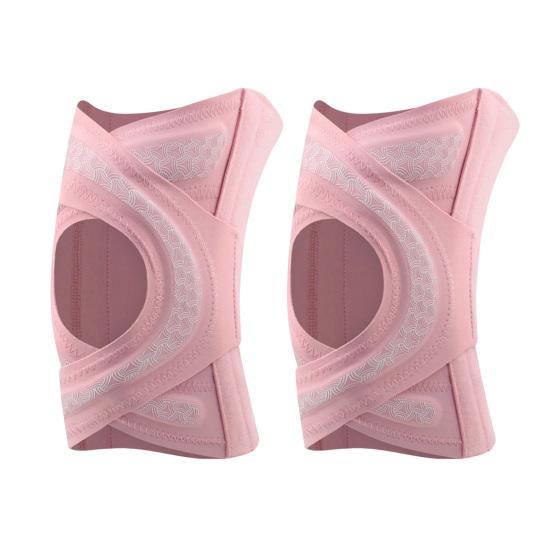 Наколенник для мужчин и женщин, регулируемый компрессионный наколенник с боковыми пружинами