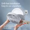 Вентиляторы с дистанционным управлением 2023 Портативный перезаряжаемый потолочный USB электрический складной вентилятор Ночник Воздухоохладитель Бытовая техника Домашняя