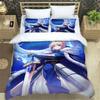 Fatestay Night HD Print Three Piece Bedding Set Fashion Article Boys Or Adults For Beds Quilt Covers Pillowcases Gift