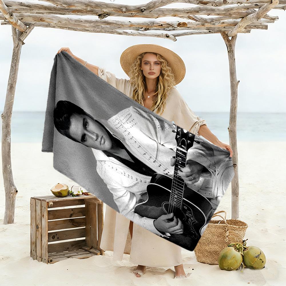 Popeye's Spinach Power Beach Towel Super Soft Microfiber Quickdry Fabric Comfortable Lightweight