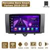 Автомобильная магнитола Android Car-Play для Mercedes Benz Smart Fortwo 2010-2015 Мультимедийный плеер Головное устройство Стерео Навигация GPS BT WIFI, 8 ЯДЕР ,2+32 ГБ