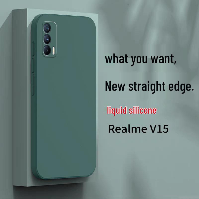 Мягкий силиконовый защитный чехол для телефона Realme V15 - 155 г