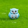 Микропейзаж Милая фигурка совы Украшения Садовые украшения Аксессуары Виджет для рабочего стола автомобиля
