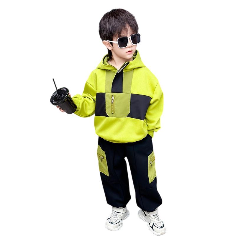 Модный осенний комплект толстовки для мальчиков 2025 - Стильный и спортивный повседневный наряд
