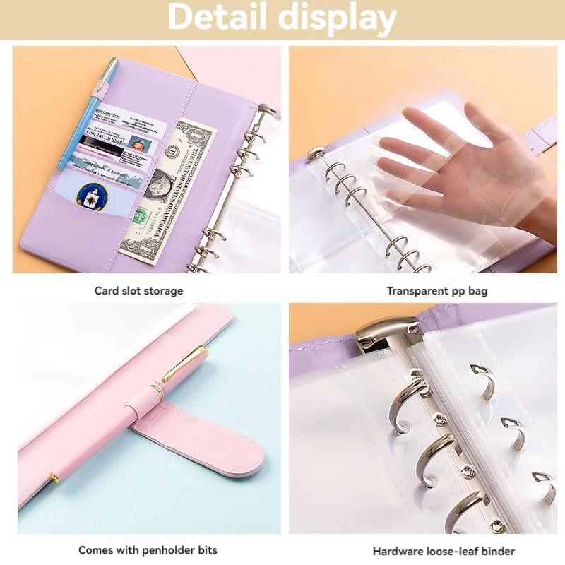 100 Конвертов Вызов Папка Экономия Сбережения Вызовы Папка-регистратор с отрывными листами Бюджетная папка с денежными конвертами Система органайзера денег