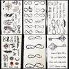1PC Black Infinite Temporary Tattoo For Women Stickers Fake Men Finger Waterproof Tatoos Small Paste