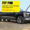 4PCS Pillar Post Trims Door Window Black For 2015- F-150 Ford Cab/Crew Super