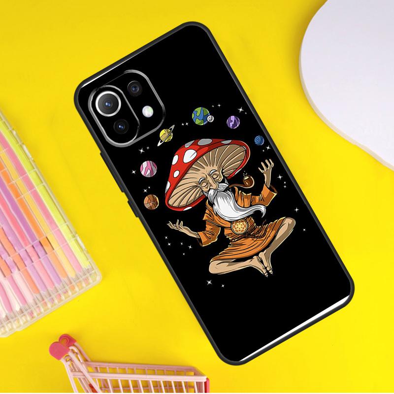 Чехол Hippie Mushroom Frog shrooms для Xiaomi 13 14 Ultra 11T 12T 13T 14T Pro POCO X7 Pro X3 X5 F3 F5 F6 M6 X6 Pro