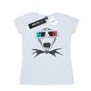 Disney Womens/Ladies Nightmare Before Christmas Jack Skellington 3D Glasses Cotton T-Shirt