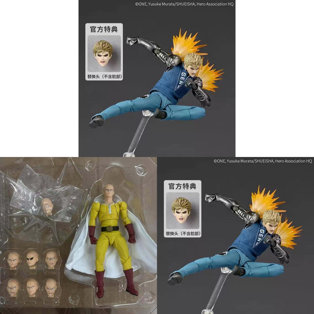 One Punch Man Saitama Genos Action Figure Pvc 16cm Collectible Toy For Fans