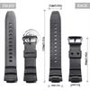 Смоляной ремешок для часов Casio MCW-110H MCW100 W-S220 HDD-S100, пряжка из нержавеющей стали, водонепроницаемый, сменный, повседневный ремешок-браслет