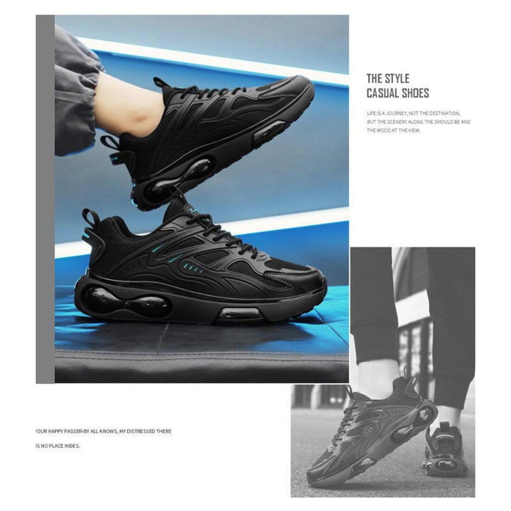 Кроссовки Air Sole, легкие, толстые, для бега, ходьбы, тренировок, спортивные, амортизирующие, мужские, 24,5–27 см (Золото, 27,0 см)