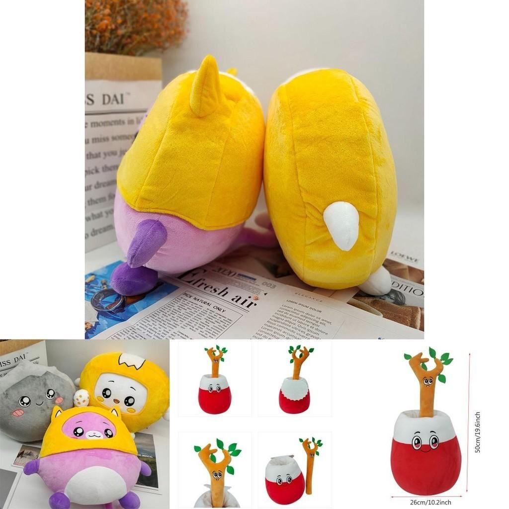 Lankybox Фокси Бокси Шарки Рокки Липкие Плюшевые Игрушки Максимальная Мягкость И Комфорт