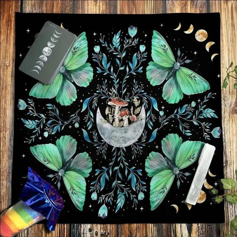 Tarots Tablecloth Rune Divinations Table Cover Astrology Oracles Board Game Mat