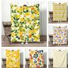 Chubby Sseamless Pattern Throw Lightweight G Flannel Blanket Soft Skinfriendly for Summer Cooling