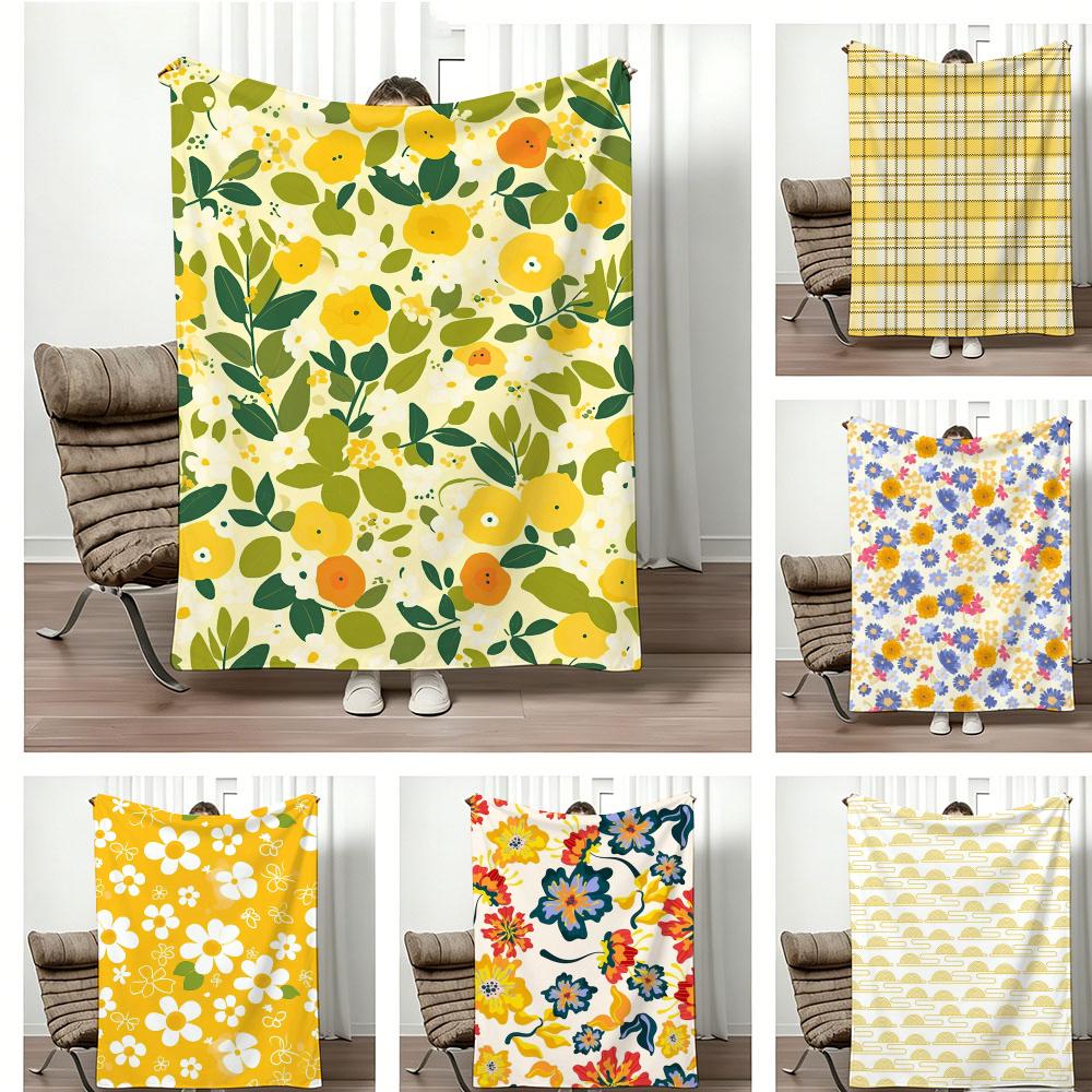 chubby Sseamless pattern Throw Lightweight g Flannel Blanket Soft Skinfriendly for Summer Cooling