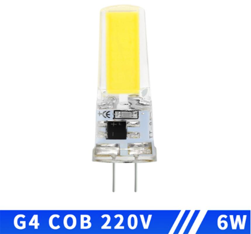 10 шт. G4 G9 E14 Лампочка 360 Угол луча Светильники 3 Вт 6 Вт AC/DC 12 В 220 В Заменить галогенную лампу Мини-прожектор Освещение Светодиодные прожекторы