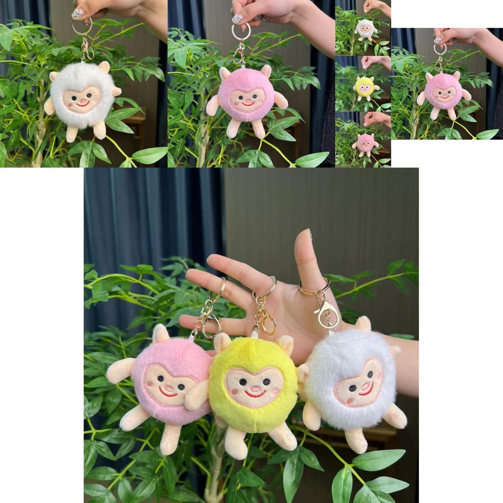Delightful Plush Sheep Keychain Cute Lamb Doll Soft Toy For Children's Gifts