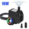 With Power Cord with 12 LED Light Ultra-quiet Submersible Fountain Water Pump