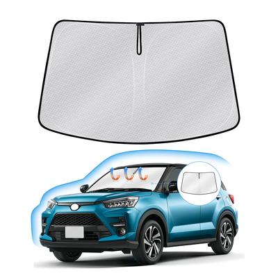 Солнцезащитный козырек на лобовое стекло Toyota Raize для RAIZE 2019-настоящее время УФ-свет Ручка Свет Ручка Тепло Жара Автомобиль Соты Сумка для хранения Интерьер Легкий Прямо от