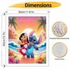 Disney Набор для рисования на пляже Лило и Стич Декор для дома Ручная работа Подарок DIY Холст Искусство Творчество Персонализированный Эстетичный Декор комнаты Закат
