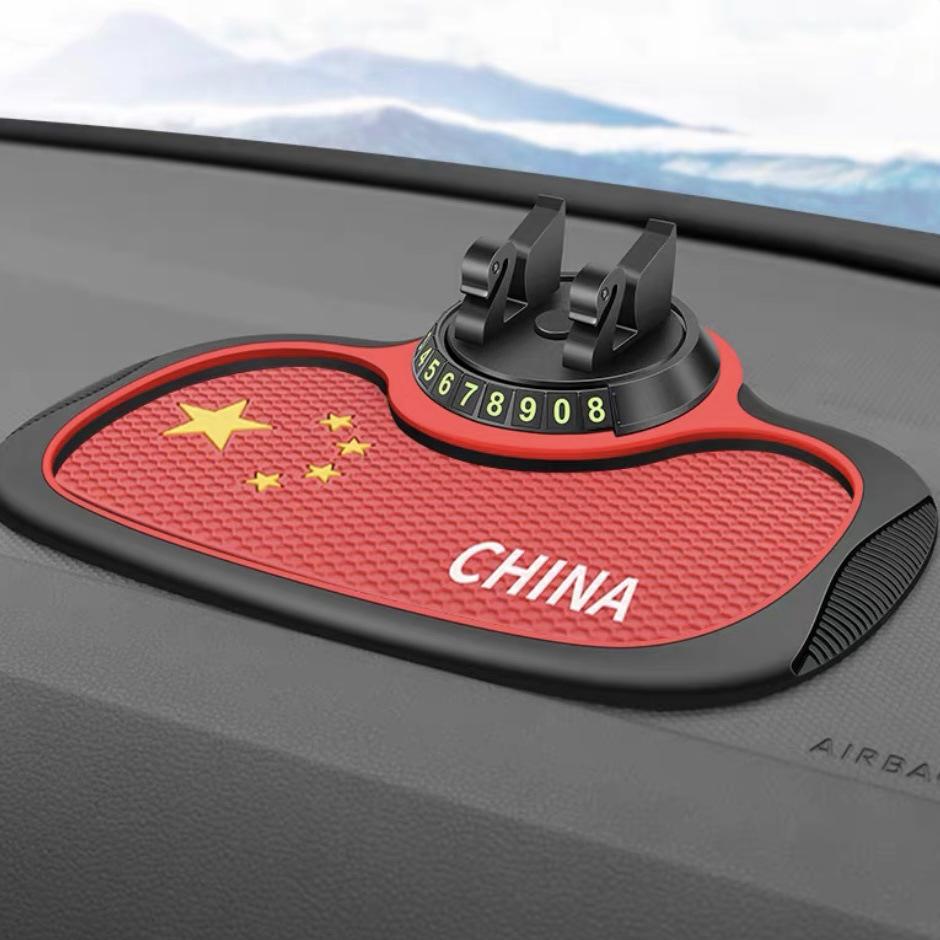 Многофункциональный автомобильный противоскользящий держатель для телефона и термостойкий коврик для приборной панели