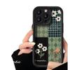 Кросс-бордер клетчатый чехол для iPhone 12/13/14 Pro/15/16/17/17 Pro Max