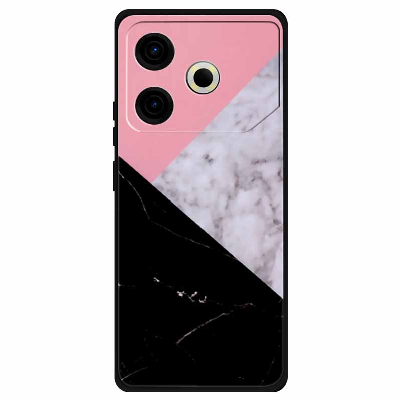 Чехол для Tecno Pova 6 Neo Силиконовый Мягкий Цветок Космос Модный Чехол Для Tecno Phantom X2 Pro Чехлы Пейзажная Краска Чехлы Милые