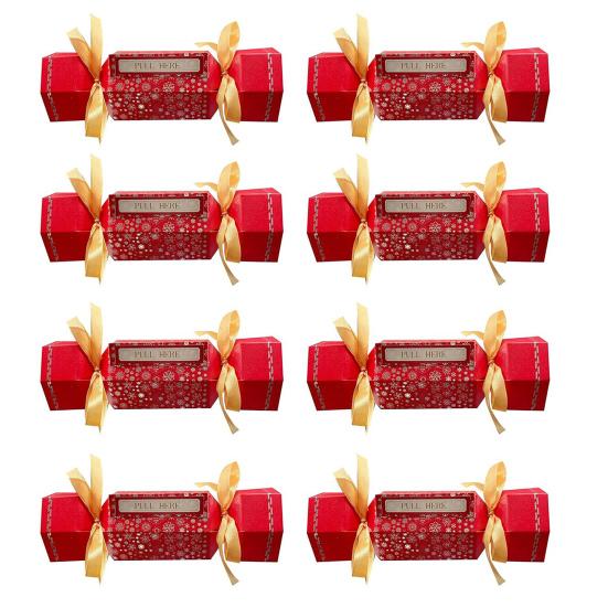 8 шт. Конфетный Рождественский Кошелек для Вытягивания Денег Сделай Сам Сюрприз Вытягивающий Деньги Держатель для Денежного Подарка для Детей Взрослых Рождественская Вечеринка Копилка для Вытягивания Наличных