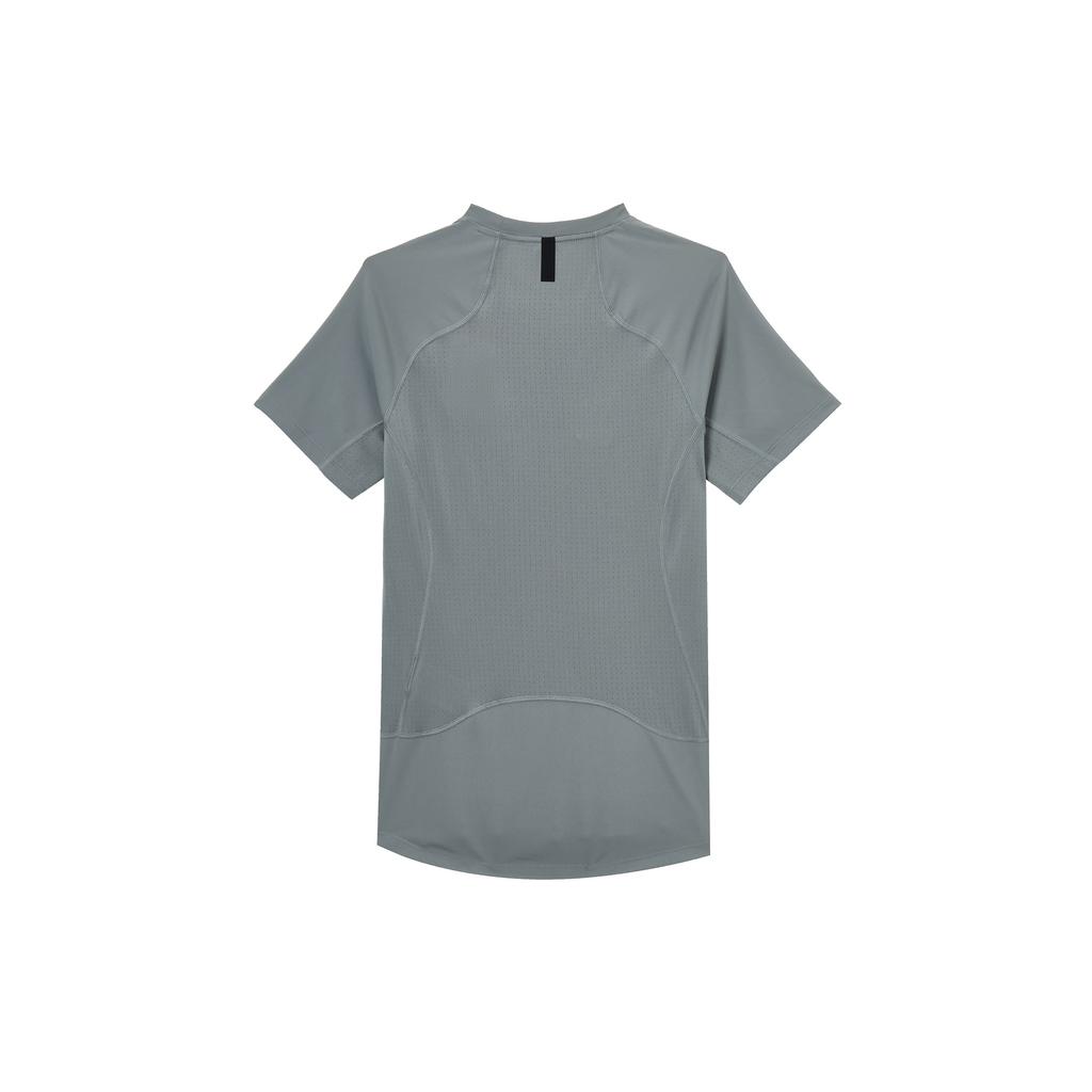 Nike Мужская футболка Pro Серая с круглым вырезом Средняя HV0410-084