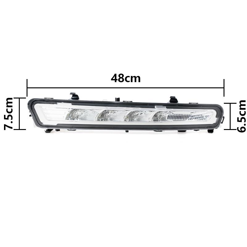 Для Ford Mondeo 2011 2012 2013 Светодиодный передний бампер Свет Противотуманная фара Дневной ходовой свет Сигнальный фонарь с лампочкой HS7Z15200F